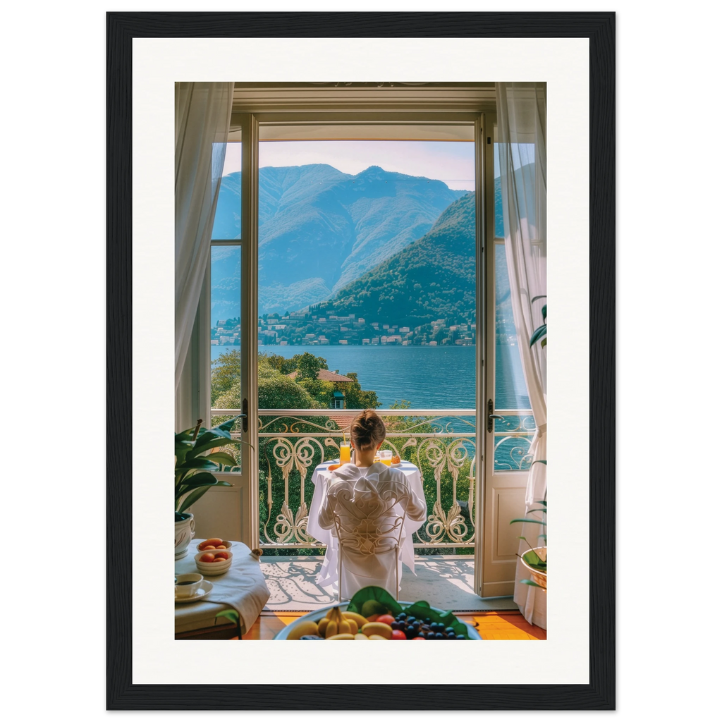 Amalfi Patio framed art print by Bandley3 — mockup view 15