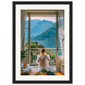 Amalfi Patio framed art print by Bandley3 — mockup view 15
