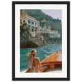 Amalfi Cruise framed art print by Bandley3 — mockup view 3