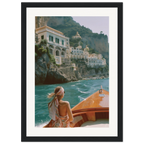 Amalfi Cruise framed art print by Bandley3 — mockup view 3