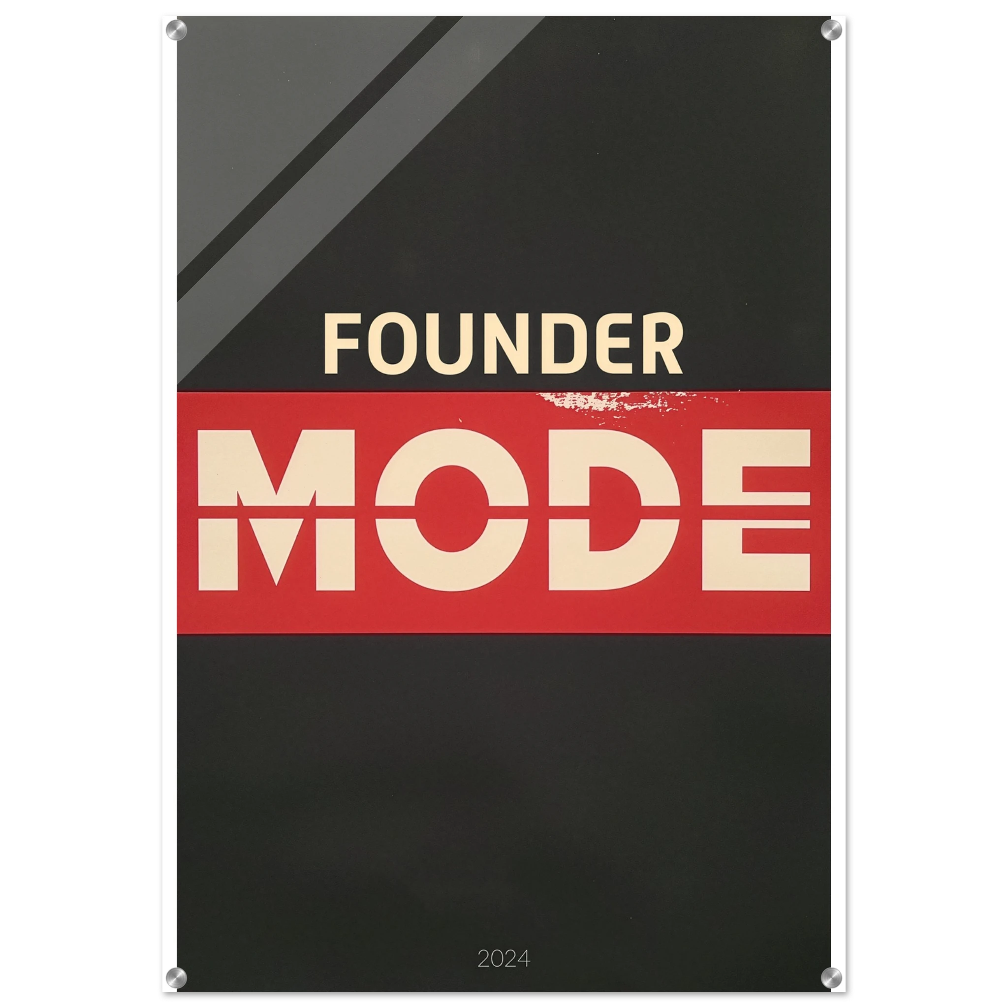 Founder Mode Multiple Variants framed art print by Bandley3 — mockup view 5
