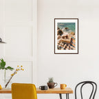 Beach Nerd framed art print by Bandley3 — mockup view 42