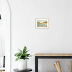 Limocello Beach framed art print by Bandley3 — mockup view 34