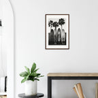Retro LA Surf & Turf framed art print by Bandley3 — mockup view 43