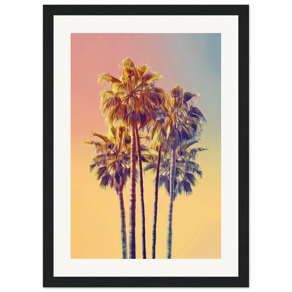 California Palms framed art print by Bandley3 — mockup view 14