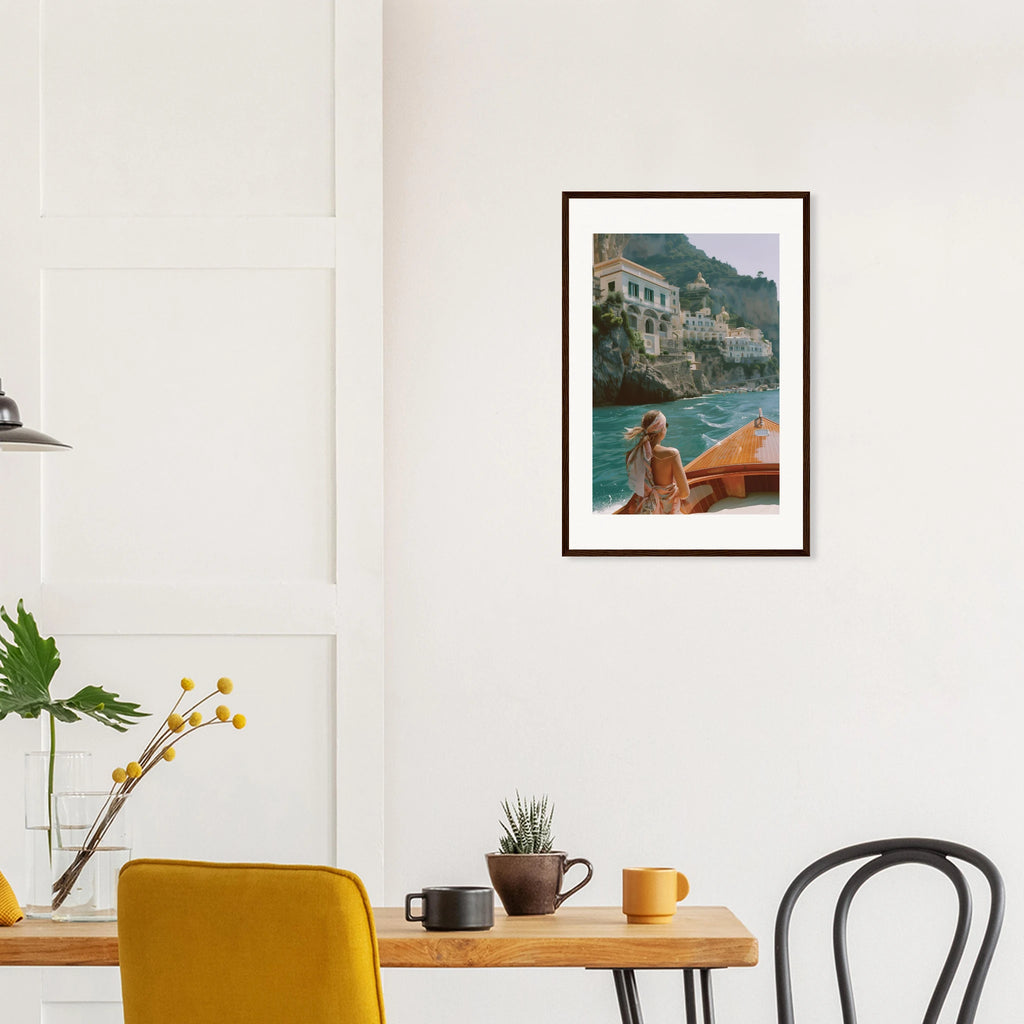 Amalfi Cruise framed art print by Bandley3 — mockup view 41