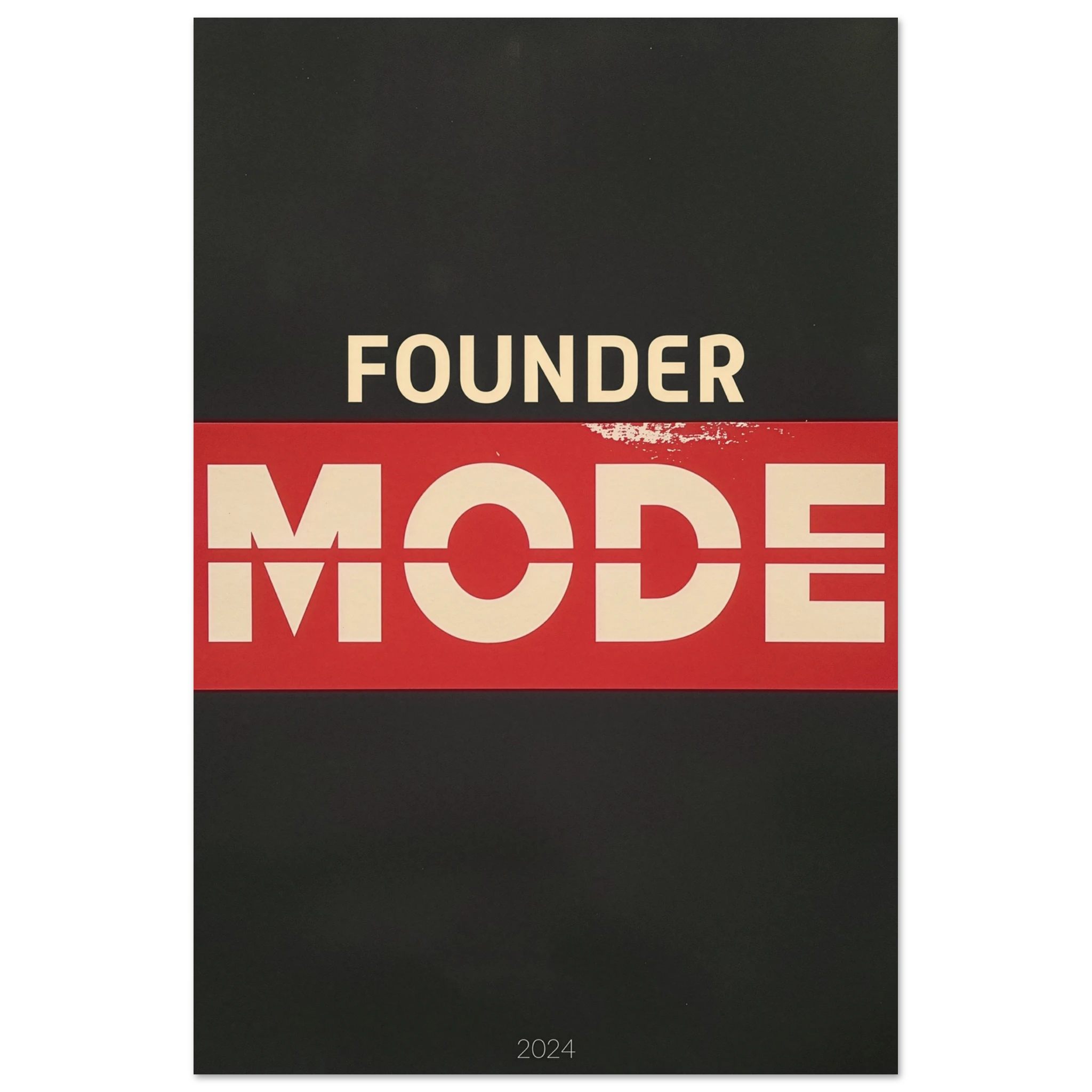 Founder Mode Multiple Variants framed art print by Bandley3 — mockup view 3