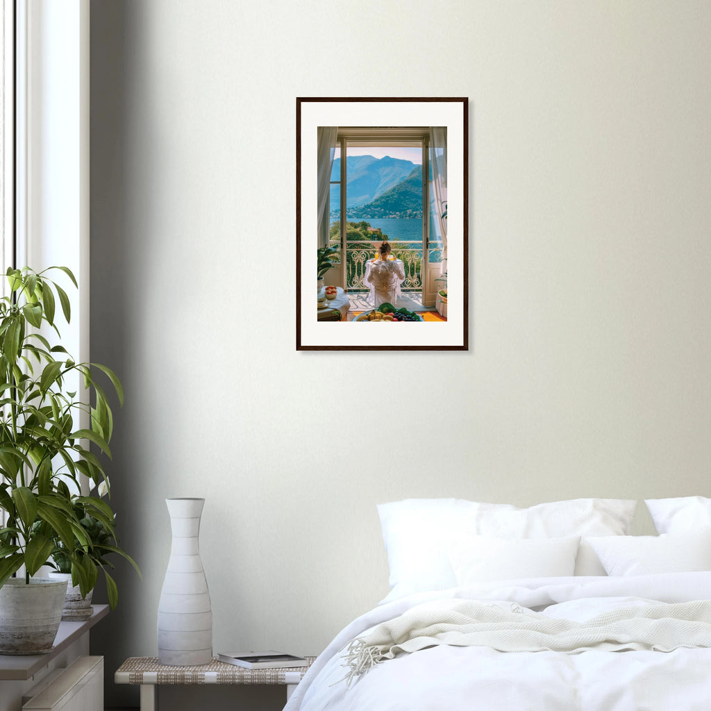 Amalfi Patio framed art print by Bandley3 — mockup view 42