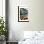 Amalfi Cruise framed art print by Bandley3 — mockup view 42