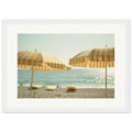 Limocello Beach framed art print by Bandley3 — mockup view 6