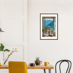 Amalfi Patio framed art print by Bandley3 — mockup view 41