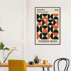Founder Mode - Bauhaus framed art print by Bandley3 — mockup view 35