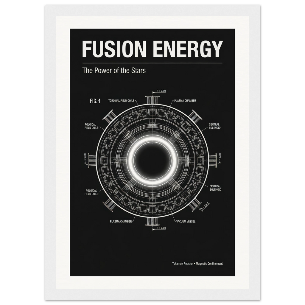 Fusion Energy framed art print by Bandley3 — mockup view 11