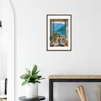 Amalfi Patio framed art print by Bandley3 — mockup view 43