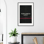 Turtleneck Energy framed art print by Bandley3 — mockup view 41