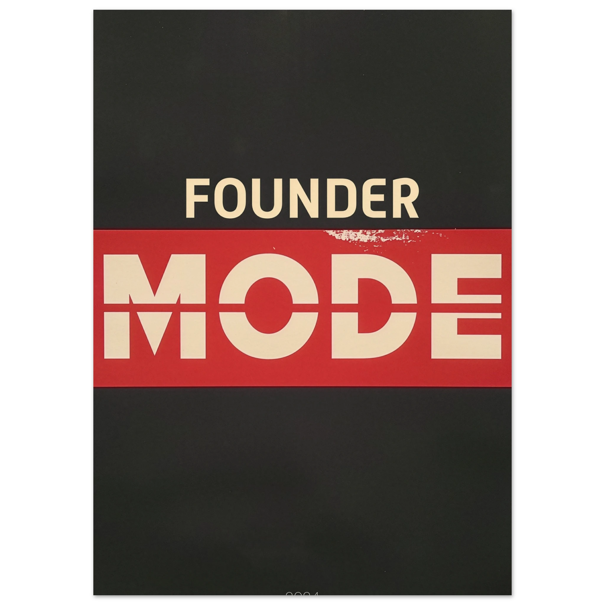 Founder Mode Multiple Variants framed art print by Bandley3 — mockup view 8