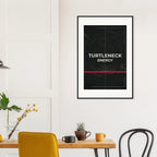 Turtleneck Energy framed art print by Bandley3 — mockup view 42