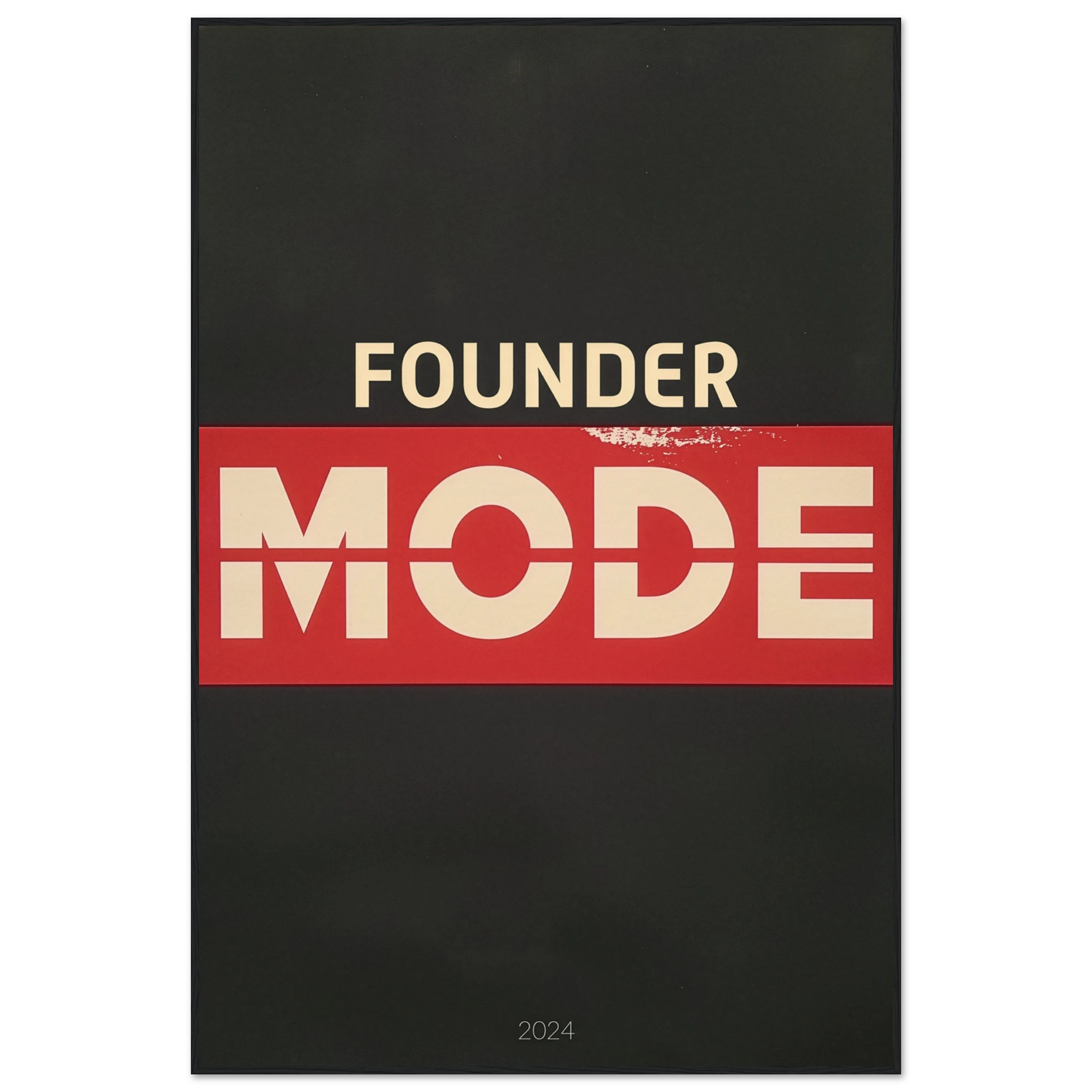 Founder Mode Multiple Variants framed art print by Bandley3 — mockup view 6